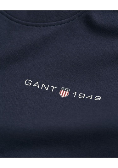 Gant Erkek Sweatshırt 2003243-433 2003243-433 Lacivert Lacivert