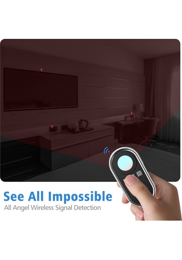 Geeroyoo Taşınabilir Gizli Kamera Dedektörü - Otel Dinleme Ve Sinyal Tarayıcı Cihazı
