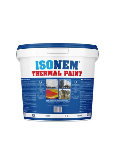 İsonem Thermal Paint Isı Yalıtım Boyası 10 Lt İso-112