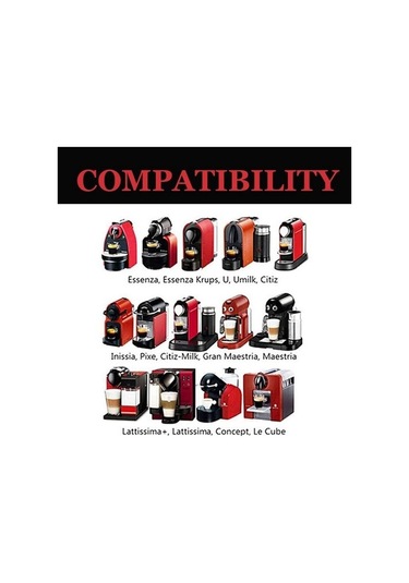 Metabagua 5 Adet Kahve Filtreleri Paslanmaz Çelik Makine Doldurulabilir Kahve Kapsülü Pod Damlatıcı Sepet Bardak Cafeteira 6ajoıl Siyah