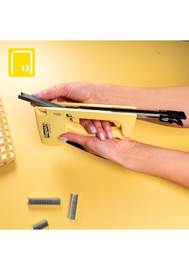 Rapid R13 Blomster Sarı Mekanik El Zımba Tabancası 5001620