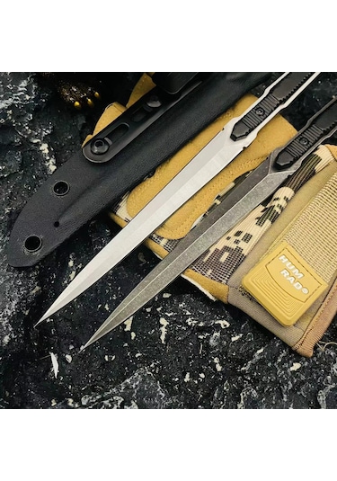 Mufunye Dış Mekan Taktik Gürzü - Çok Amaçlı Kahve Bıçağı, Kaymaz Tutamalı Kafa, Kendine Koruma Ve Kamp İçin Dayanıklı Tasarım