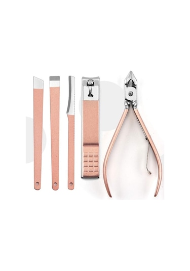Cloody Çantalı Paslanmaz Çelik Manikür Pedikür Seti 18'li