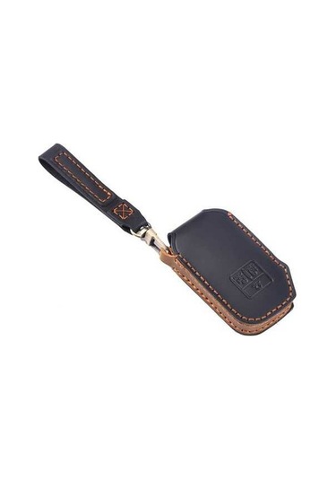 Wondernest Kia Carnival Ex/sx Hallmo Araba İnek Derisi Katlanır Anahtar Kılıfı Kahverengi