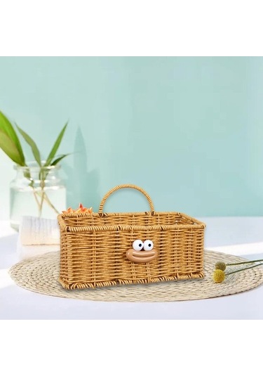 Pazly Suntek Sepet Örgü Magideal Jt Kahverengi
