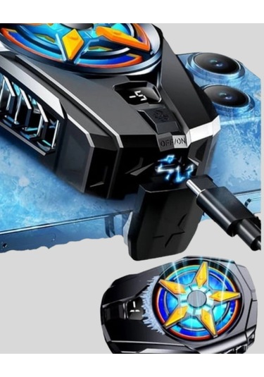 Taşınabilir Şarjlı Telefon Soğutucu Sessiz Fan Motoru İle Yüksek Performans Koruma