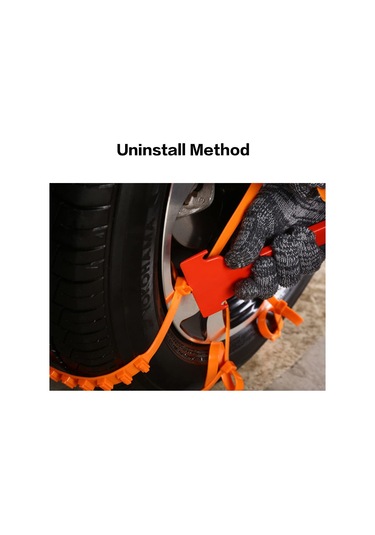 Dianziye 10 Adet Nylon Araba Lastik Anti Kayma Zinciri, Tüm Sedan Suv İçin, Karlı Çamurlu Yollarda Kullanıma Uygun, Dayanıklı Ve Kolay Kurulum