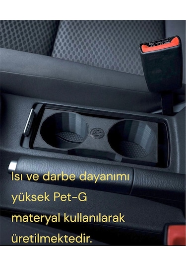 Golf Jetta Mk5 - Mk6 Konsol Bardaklık