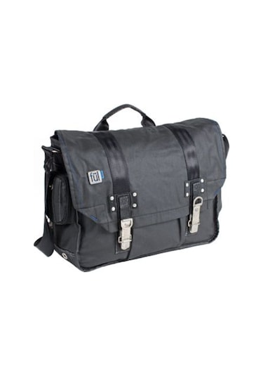 Ful Usa Red Label Serisi Ampt 17" Laptop Postacı Omuz Çantası (435680156) Siyah