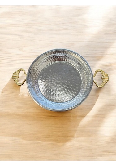 Çekiç Dövme Orta Boy Bakır Tava