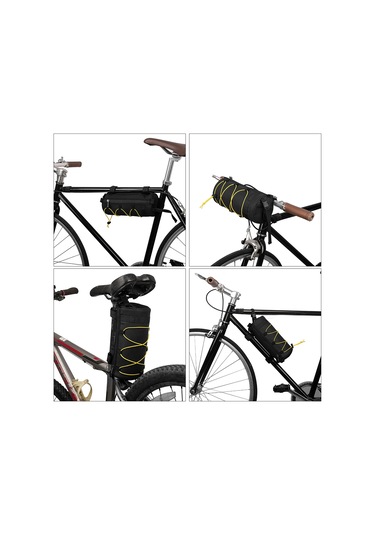 Jeemson Yeşil Bisiklet Elcik Çantası - 2.5l Kapasiteli, 120g Hafif, Çok Amaçlı Kullanım Yeşil