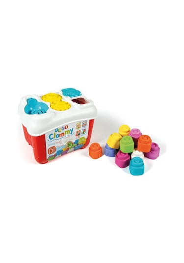 Clementoni Soft Clemmy Yumuşak Blok Bultak Kova