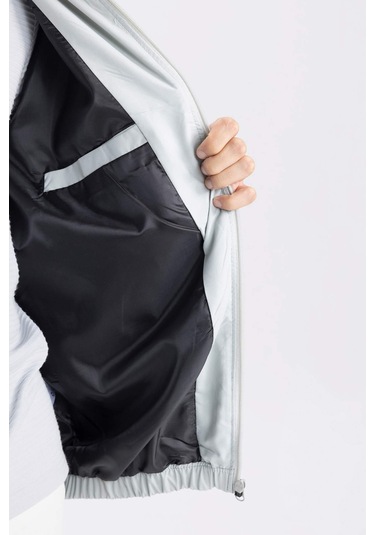 DeFacto Su İtici Hafif İnce Bomber Mont Ceket Kolej Yaka Fermuarlı Cepli Mevsimlik D7447AX24AUGN1255 Yeşil DeFacto Su İtici Hafif İnce Bomber Mont Ceket Kolej Yaka Fermuarlı Cepli Mevsimlik D7447AX24AUGN1255 Yeşil