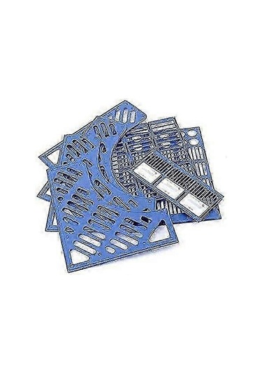 Ganzhoushop Ofis Dolabı 2 Parça Plastik Saklama Kutusu Dosya Depolama Masa Düzenleyici Kutu Sıralama Kutusu Dergi Rafı 3 Bölme