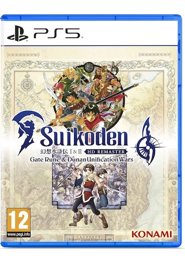 Suikoden I & Iı - Hd Remaster Gate Rune & Dunan Unification Wars Ps5 Oyun