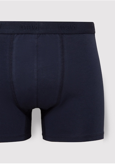 Mavi - Lacivert Basic Boxer 092121-30761 Lacivert