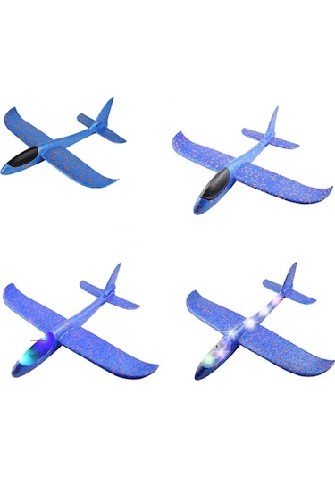 C9 Elden Fırlatma Mavi Planör Uçak Epp Planör Köpük Uçak