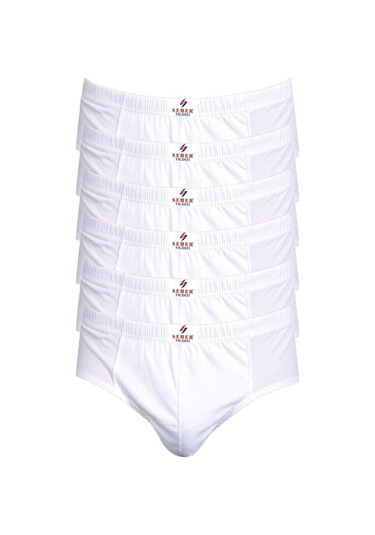 Seher Yıldızı Renkli Erkek Pamuk Slip Külot 6 Lı Paket
