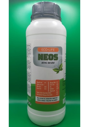 NEOS BİTKİ BESİNİ Süs Bitkileri Saksı Salon Balkon Hobi 1 LT.