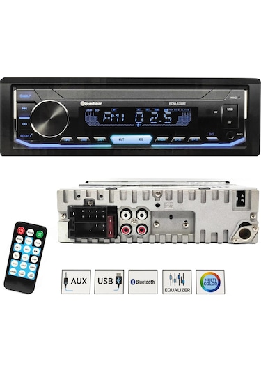 OTO TEYP 4X50W BT/USB/SD/FM/AUX ŞARJLI ROADSTAR RDM-320BT DİGİCOM