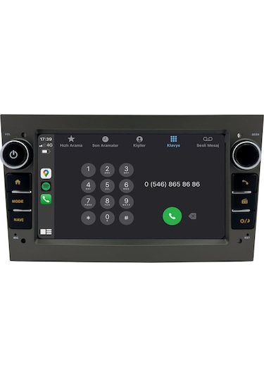 Opel Vectra İle Uyumlu Android Multimedya Sistemi 2003-2008