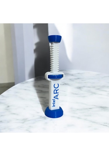 Ayarlanabilir İntel Logolu Ekran Kartı Tutucu, Ekran Kartı Destek