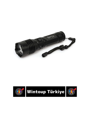 Özel Kamp Avcı Balıkçı Deprem Enerji Tasarrufu 5 Mod 3000 Lümen Güçlü Beyaz Işık Güvenlik El Feneri Çok Renkli