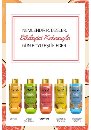 Greyfurt Özlü Besleyici Ve Nemlendirici Duş Jeli Diğer