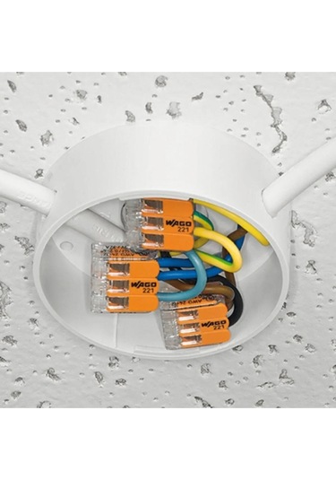 Wago Çok Amaçlı Konnektör 3x4mm 50ad Wag221413