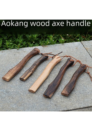 Reedark 26 Cm Mini Bıçak Kolu - Ahşap Gökkuşağı Ağacı, Dayanıklı, Konforlu Tutuş, Taşınabilir, Odun İşleri İçin