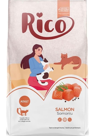 Rico Somonlu Yetişkin Kedi Maması 15 KG
