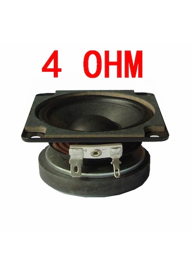 Homyl Dvd Media Player Için Orta Kademe Hoparlör 2,75 Inç Kare