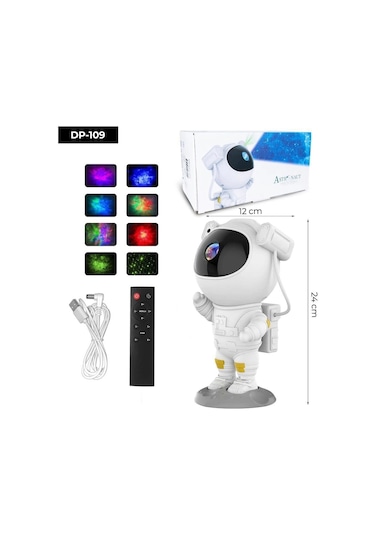 Dempower Astranot Gece Lambası Çok Renkli