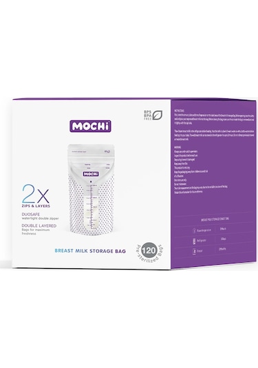 Mochi Anne Sütü Saklama Poşeti 120 Adet
