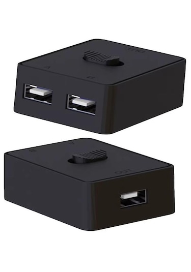 Usb 2.0 To Kvm Switch 2 Port Çoklu Pc Kasa Çoklayıcı Hub Anahtar