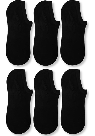 Bonbonetti Bambu Erkek Patik Çorap  Siyah 43-46 Siyah