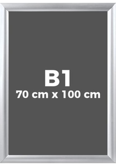 B1 70X100Cm Alüminyum Çerçeve Gönye Köşe Aç Kapa Açılır Kapanır