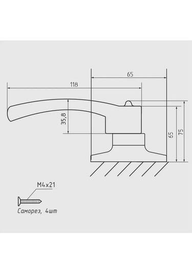 Cibis Kilitli İç Mekan Kapı Kolu 325837609