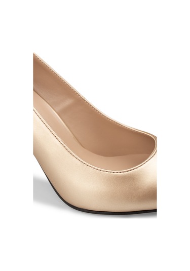 Deery Altın Rengi Kadın Stiletto - 02029zaltm02 Altın