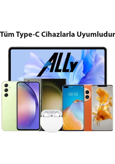 Ally Te-pd14 30w Type-c- Usb C Hızlı Şarj Adaptörü