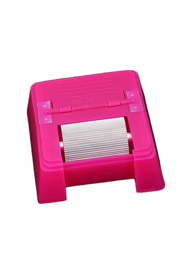 Dolıty Yağ Kenar Kutusu Leathercraft Aracı Orta-tahıl-rulosu Pembe