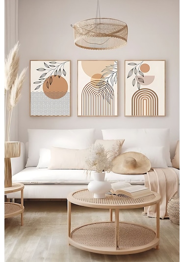 Artavessa Çerçeve Görünümlü Mdf Tablo Seti 3 Parça  - ARTSYCLLCT6