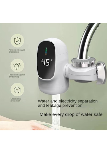 Xurunkeji 3000w Anında Elektrikli Sıcak Su Isıtıcı Musluk Dijital Ekran Isıtma Musluğu Banyo Musluğu Abd Fişi İçin Su Isıtıcısı Beyaz Xurunkeji 3000w Anında Elektrikli Sıcak Su Isıtıcı Musluk Dijital Ekran Isıtma Musluğu Banyo Musluğu Abd Fişi İçin Su Isıtıcısı Beyaz