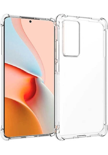 Xiaomi Mi 12t Kılıf Zore Nitro Anti Shock Silikon Renksiz