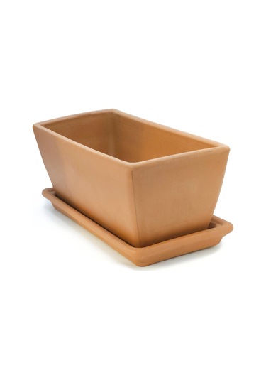 Cassetta Garda 42 Cm Toprak Saksı Terracota