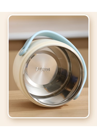 Miffy Paslanmaz Çelik Öğle Yemeği Kutusu Yalıtım Kutusu Büyük Kırmızı