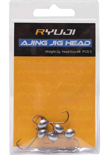 Ryuji Ajing Jig Head 2gr Zoka 5 Adet No:4