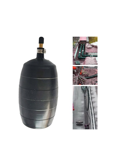 Homyl Şişme Boru Fiş Balon Pnömatik Borusu Basınç 7,5-cm