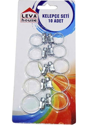 Leva House Hortum Kelepçe Seti 10 Adet