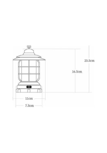 Tenfowee Siyah磨砂led Cob Feneri - Ipx4 Su Geçirmez Kamp Çadır Işığı, 2 Aydınlatma Modu, 3xaa Pil Gerekli Pil Yok Siyah